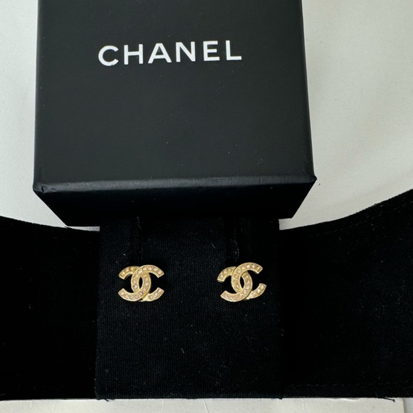 CC Chanel earrings gold - Picture 5 of 7